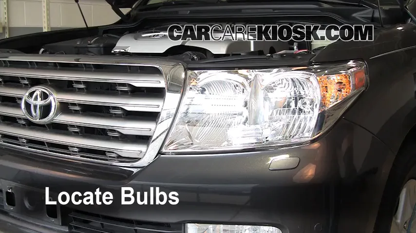 2008 Toyota Land Cruiser 5.7L V8 Éclairage Feu de jour (remplacer l'ampoule)